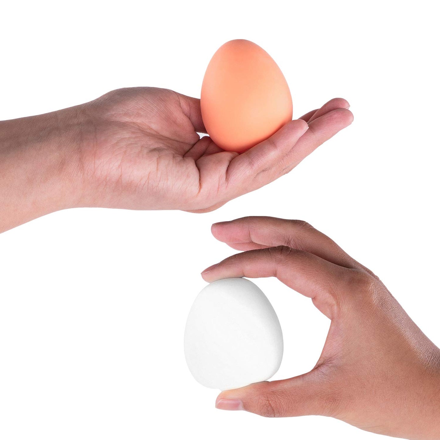 Super Z Outlet 2' Stress Relief Squeezing Eggs 15-Pack For Kids And Adults - Premium Anti-Stress Balls - Alleviate Tension, Anxiety And Improve Focus - Adhd Sensory Toys Gift Set