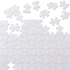 Christmas Blank Jigsaw Puzzle 70 Pieces 0.84 X 0.78 Inch White Blank Puzzle Rectangle Decorating Puzzle For Decorating Boys And Girls Art Activity, Wedding Birthday Party, 5.12 X 3.54 Inches