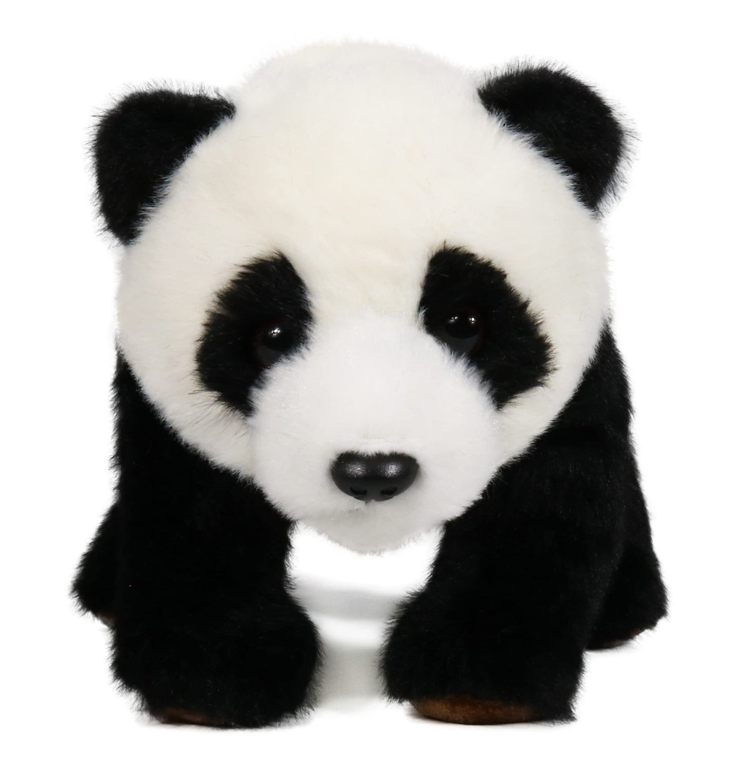 Ice King Bear Wild Animal Stuffed Animals Zoo Family Plush Toy (Panda 10 Inches)