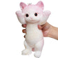 Taba Giant Cat Squishy for Kids Adults, Big Furry Cat Squishy Toys for Stress Relief, Super Soft Squeeze Fidget Toy (Hands up ca