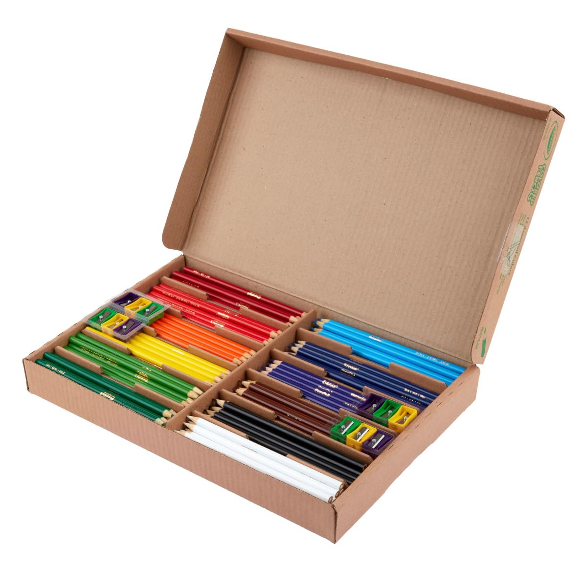 Crayola Colored Pencils Classpack (240Ct), Must Have Classroom Supplies For Teachers, Bulk Colored Pencils For School, 12 Colors