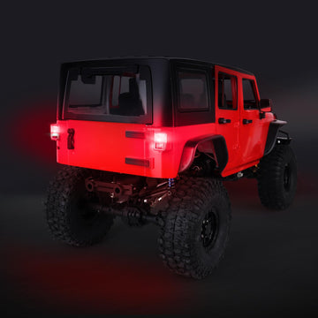 FriHobby 8 LEDs 5 mm LED Light Headlights Taillight Kit Accessories Compatible with Traxxas Arrma Redcat HSP Tamiya Axial SCX10