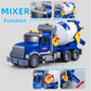 Cement Mixer Toy Truck for Boys,Large Construction Toys with Lights & Sounds,Mixer Car Toy Truck for Age 4-7