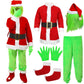 Brableewear Christmas Green Giant Monster Costume For Kids Boys Christmas Furry Suit Santa Outfits Christmas Cosplay Costume