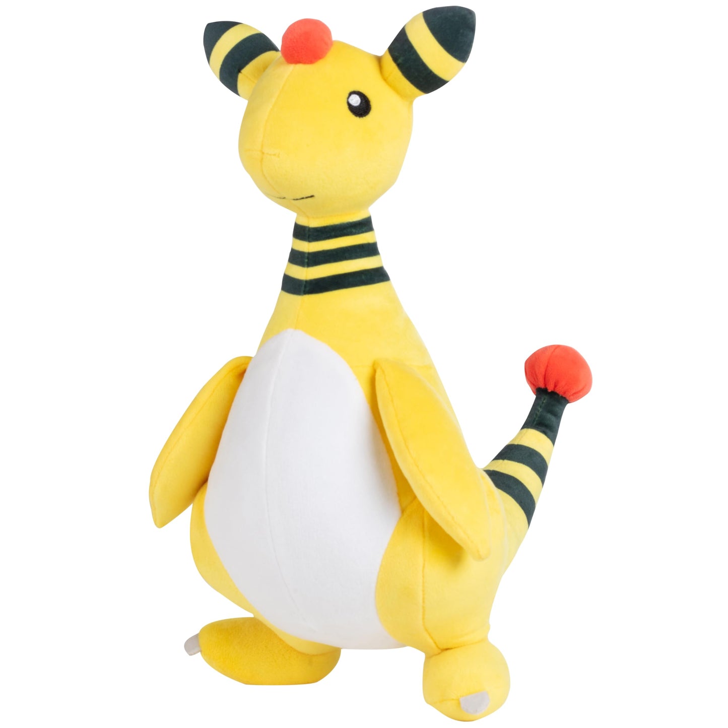 Pok?mon Large 12 Ampharos Plush - Officially Licensed - Scarlet and Violet - Authentic Soft Stuffed Animal Toy Figure - Valentine's Day & Easter Basket Stuffer Gift for Kids  Boys  Girls - 2+