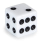 Classic White Game Dice For Playing Board Games And Card Games, 5-Pack Set - 16Mm Regular Pipped Six-Sided Dice By Brybelly