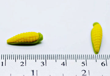 Buy Easy 20 Vegetable Fresh Sweet Corn Milk Maize Size 2 X 0.5 Cm Dollhouse Miniatures Food Kitchen Docoration