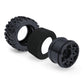 RC 2.8 ''Tires and Wheel Rim 12mm Hex for1/10 Monster Truck HPI HSP Savage XS TM Flux ARRMA GORGON KDM, Set of 4