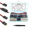 30 Sets Servo Connector Male Female Plug Crimp Pin Cable Kit Compatible with Futaba JR Hitec Spektrum RC Connectors (Without Cri