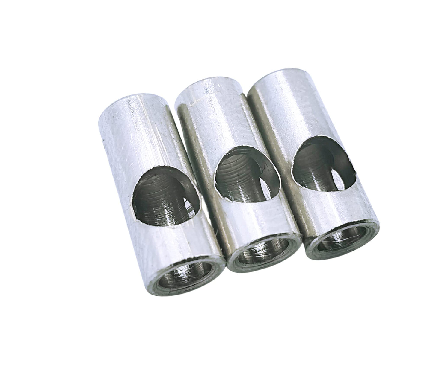 HOPLEX Stainless Steel 3.175mm/0.125inch to 5mm/0.196inch Coupler Shaft Motor Pinion Reducer Sleeve Adapter for Converting RC Mo