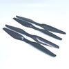 KingVal Replacement 2 Pairs Carbon Fiber 1555 Three-Hole Propeller Prop CW/CCW Compatible with RC Quadcopter Drone RC Aircraft
