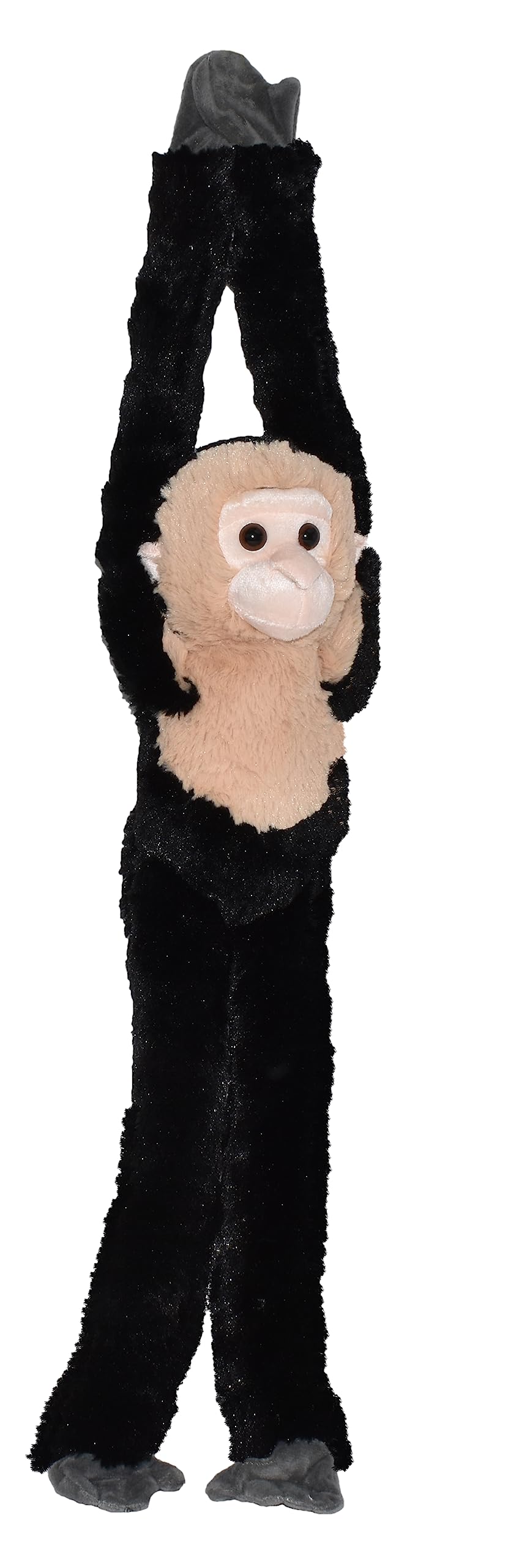 Wild Republic Hanging Monkey Capuchin, Stuffed Animal, 20 inches, Gift for Kids, Plush Toy, Fill is Spun Recycled Water Bottles
