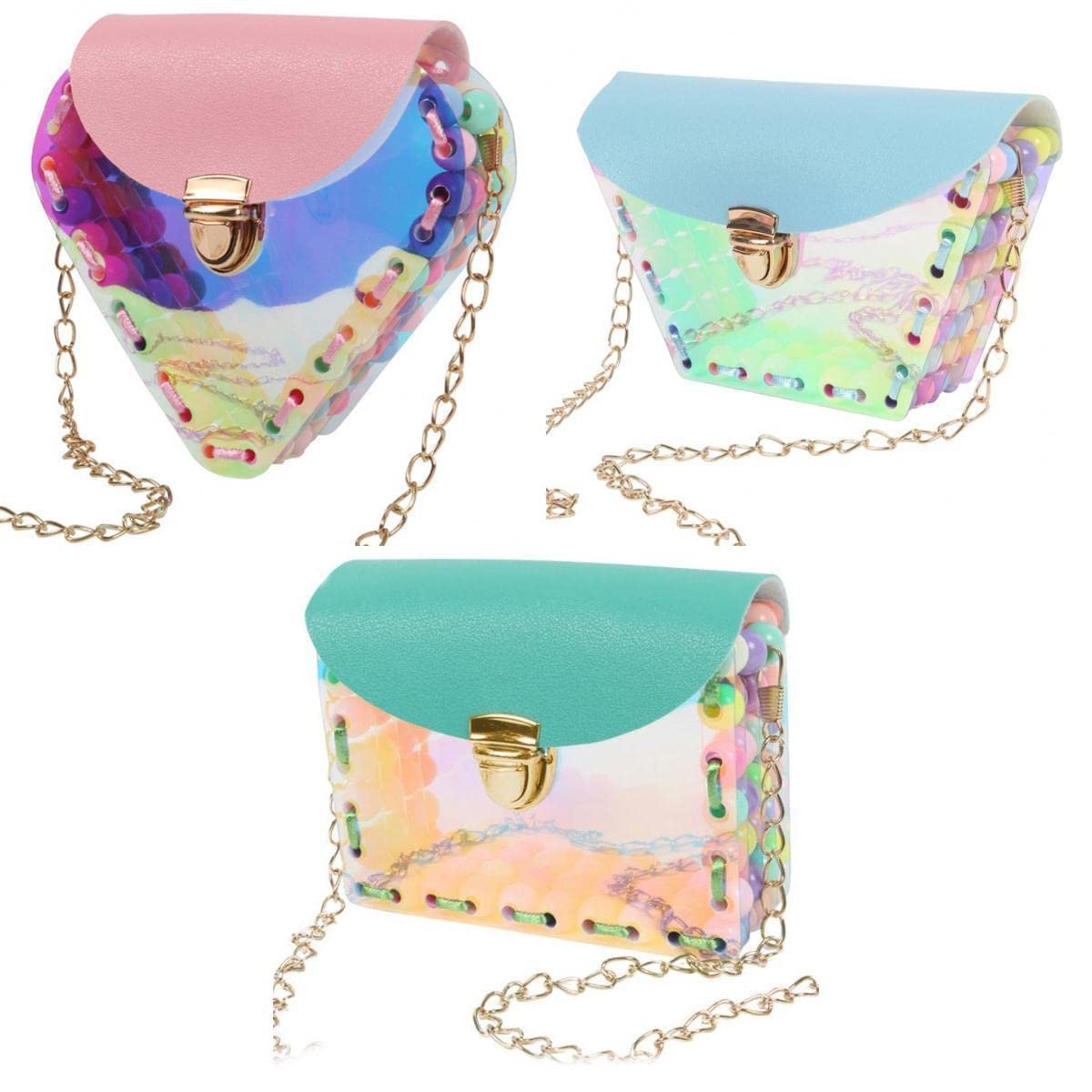 FASHIONMYDAY 3pcs Colorful Beaded Bag Toy Handmade Material Set Handson Ability | Toys & Hobbies | Educational | Other Educatio