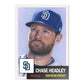 San Diego Padres #24 Chase Headley Mlb Topps Living Set Card