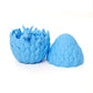 Flavery 3D Printed Dragon Egg - Large Surprise Egg Toy With Candy Blue Flexible Dragon, 3D Printed Gift, Articulated Dragon Egg