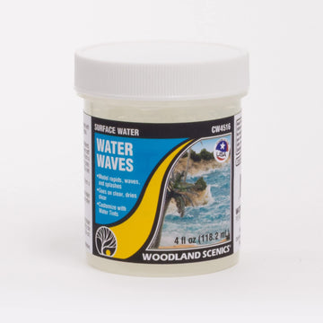 Woodland Scenics Surface Water, Water Waves, 4 Fl. Oz.