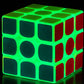 Fluorescent Speed Cube 3X3X3 Glow In Dark Luminous Speed Cube 3 By 3 Magic Cube Puzzle Toy Brain Teasers Iq Puzzles Game Toys Fo