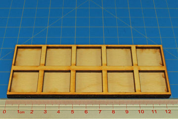 Litko Formation Trays | Compatible With Oathmark | Infantry | Rank & File | Skirmish (20Mm Square Bases, 5X2)