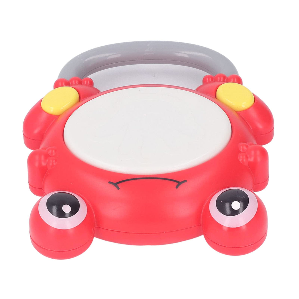 Excluzo Baby Light Up Drum, Electronic Cartoon Baby Light Drum Toy 2 Modes Grip Training Educational Glossy Edges For Infants Fo