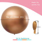 24 Inch Big Round Balloons 7Pcs Thick Giant Balloons For Photo Shoot Wedding Baby Shower Birthday Party Decorations(Gold)