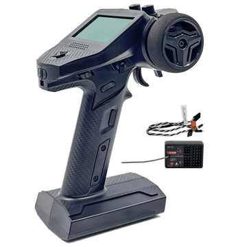 Alaohu Fs-G7P 7 Channels Rc Transmitter And Receiver Fs-R7P Fly 2.4Ghz Sky Surface Radio Controller System For Rc Crawler, Buggy