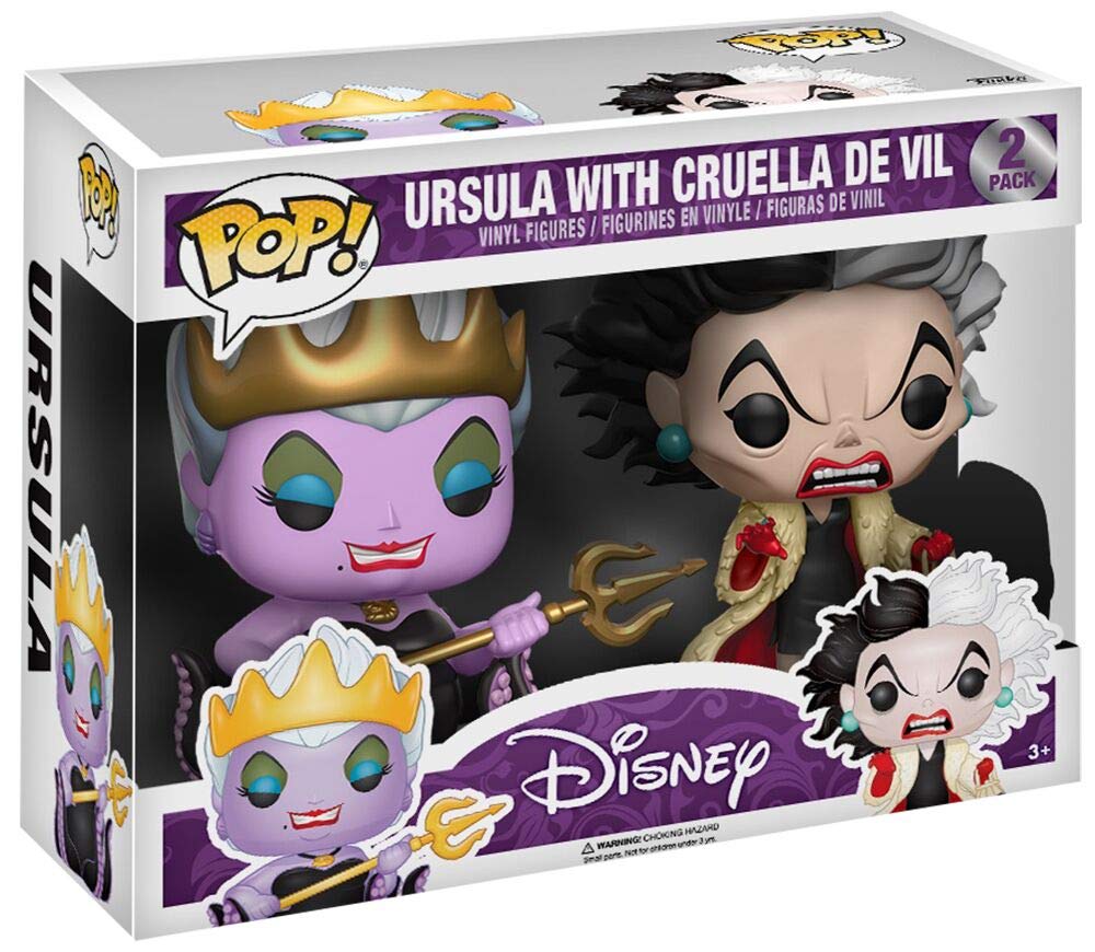 Funko Pop! Ursula With Cruella De Vil 2-Pack