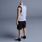 Meetoget 1/12 Scale Male Figure Doll Clothes Daily Sports Singlet Action Figure Relax,Grey Pu002Us