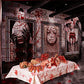 Halloween Blood Props Fake Scary Severed Hand Broken Body Parts For Haunted House Halloween Vampire Zombie Party Decorations Supplies (6Pcs Body Parts)