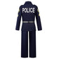 Police Officer Costume For Kids - Police Uniform With Accessories, Police Costume For Boys Girls, Cop Outfit Police Costume Dres