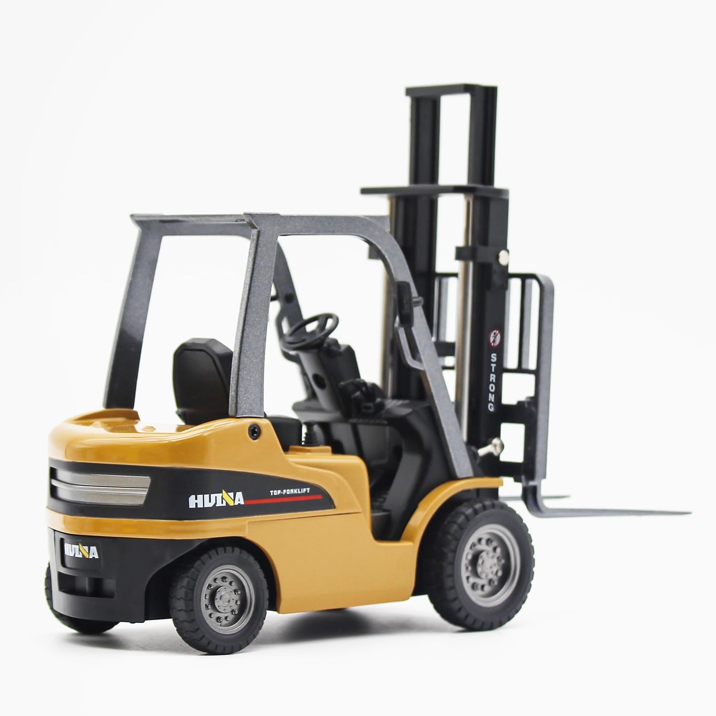 Dollox Die-Cast Forklift Truck Toys 1/50 Scale Metal Engineering Vehicle Fork Truck High Detail Construction Vehicles Model Coll