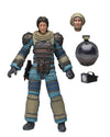 Neca 40Th Anniversary Alien 7    Scale Action Figure Lambert In Compression Suit
