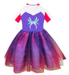 Princess Costume For Girls, Princess Hooded Tutu Dress,Halloween Costume, Princess Girl Dress (P, Xl)