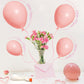 Double Stuffed Pink Balloon Arch, Double Pink Balloons Different Sizes 18/12/10/5 Inch,Pastel Pink Balloons Garland For Boho Par