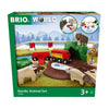Brio World 33988 Nordic Animal Set | Premium Wooden Toy Train Set For Kids | Interactive Fun | Compatible With Other Brio Sets | Fsc Certified, Sustainable Toy