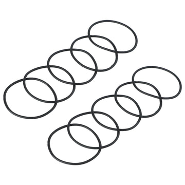 Senkary 30 Pieces Silicone Jelly Bracelets Stretchy 80s Black Rubber Bracelets Gummy Wristbands for Party Favors, Adults, Women,