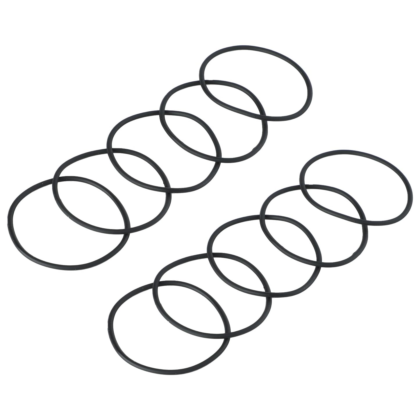 Senkary 30 Pieces Silicone Jelly Bracelets Stretchy 80s Black Rubber Bracelets Gummy Wristbands for Party Favors, Adults, Women,