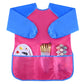 Kuuqa 4Pcs Waterproof Kids Play Art Smock, Children'S Painting Aprons With Long Sleeve And 3 Pockets For Painting, Feeding，Age 2-6 Years (Paints And Brushes Not Included)