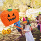 Halloween Pumpkin Pinata for Halloween Theme Party Favor, Halloween Party Supplies with Smile (11.81 x 15.75 x 4.14 inches)