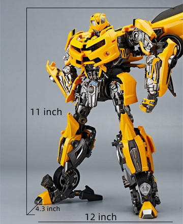 Lcfd Alloy Deformation Car Toys, 11 Inch Big Size Movie Version, Manual Deformation Car Model Robot Toy, Action Figures,Exquisit