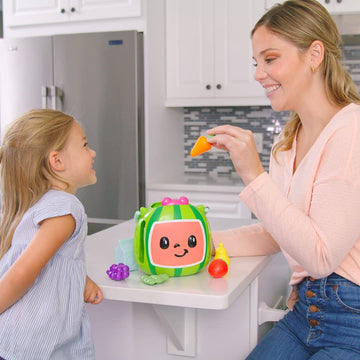Cocomelon Musical Vegetable Basket - Activate Sounds From The Show Like “Yes Yes Vegetables” - Toys For Kids And Preschoolers
