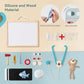 EERKEOD Kids Vet Doctor Kit | STEM Toy with Stethoscope & Anatomy Models | Child-Size Interactive Pretend Play