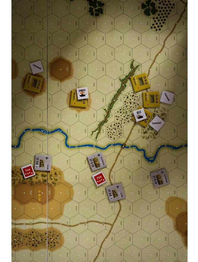 GMT Games Panzer Basic Game - Cardboard Strategy Board Game - Model GMT 1207 - Orange