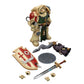 JOYTOY Warhammer 40 000 1/18 Action Figure Dark Angels Deathwing Knight 2 with Power decorative replica blade  Storm Shield and Watcher in The Dark Collection Models Birthday Gifts 15Age+
