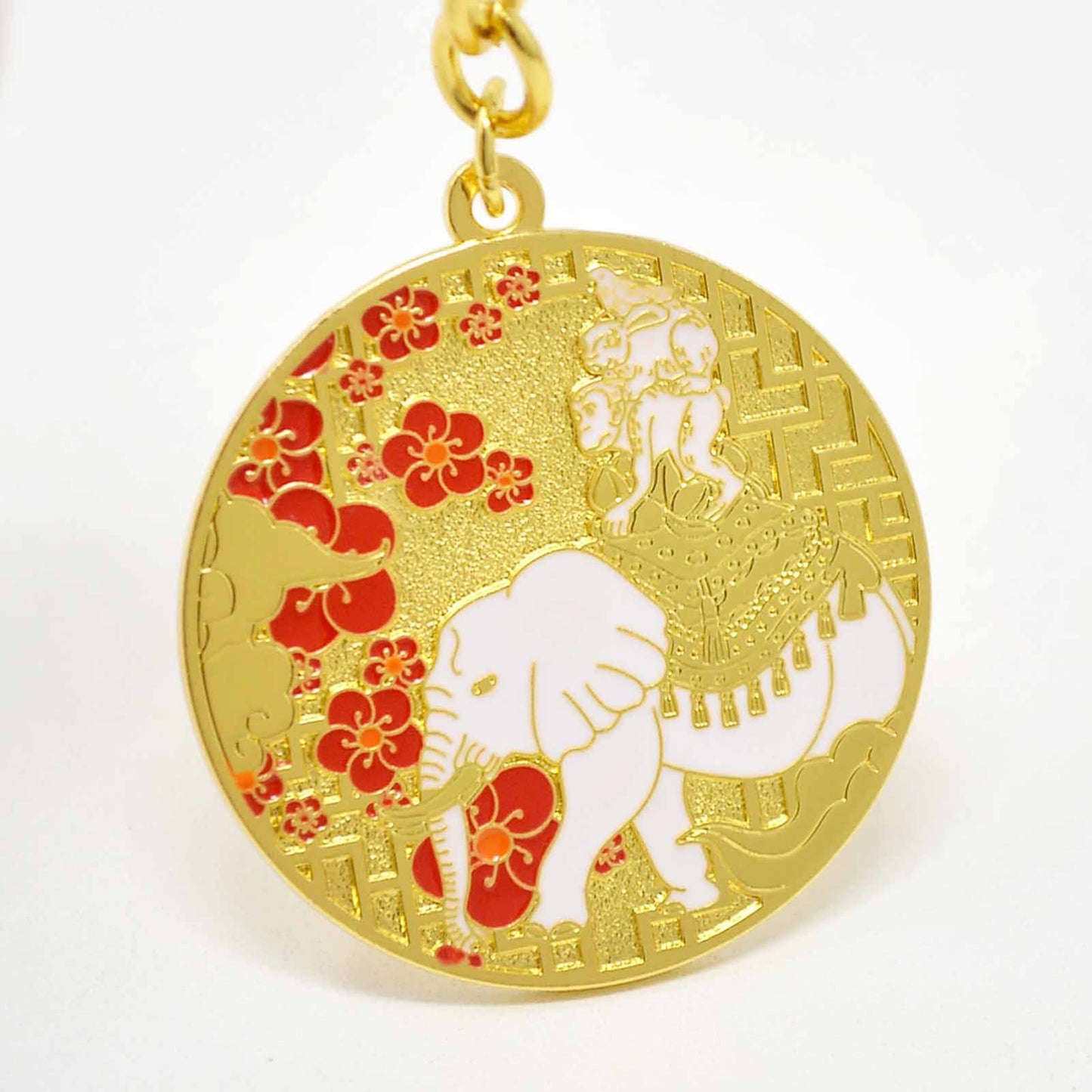 Feng Shui Powerful Friendship Keeper Four Friends Talisman Keychain