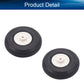 Heyiarbeit 1.5'' Rc Model Airplane Foam Wheel Super Light Tire And Wheel Sets For Rc Airplane Pu Sponge Tire With Plastic Hub 2