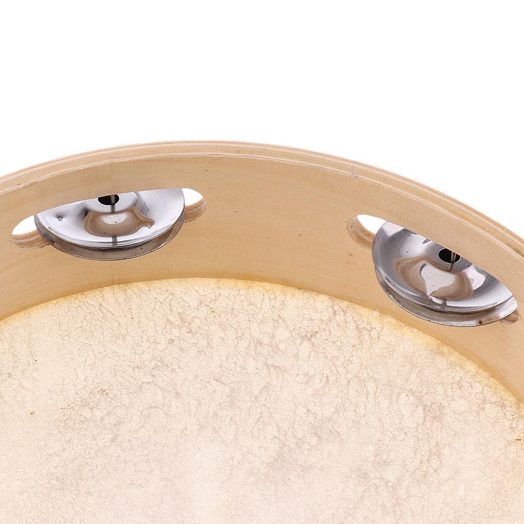 Lichts Tambourine Hand Drum Orff Percussion Toys For Children Gift 8 Inch