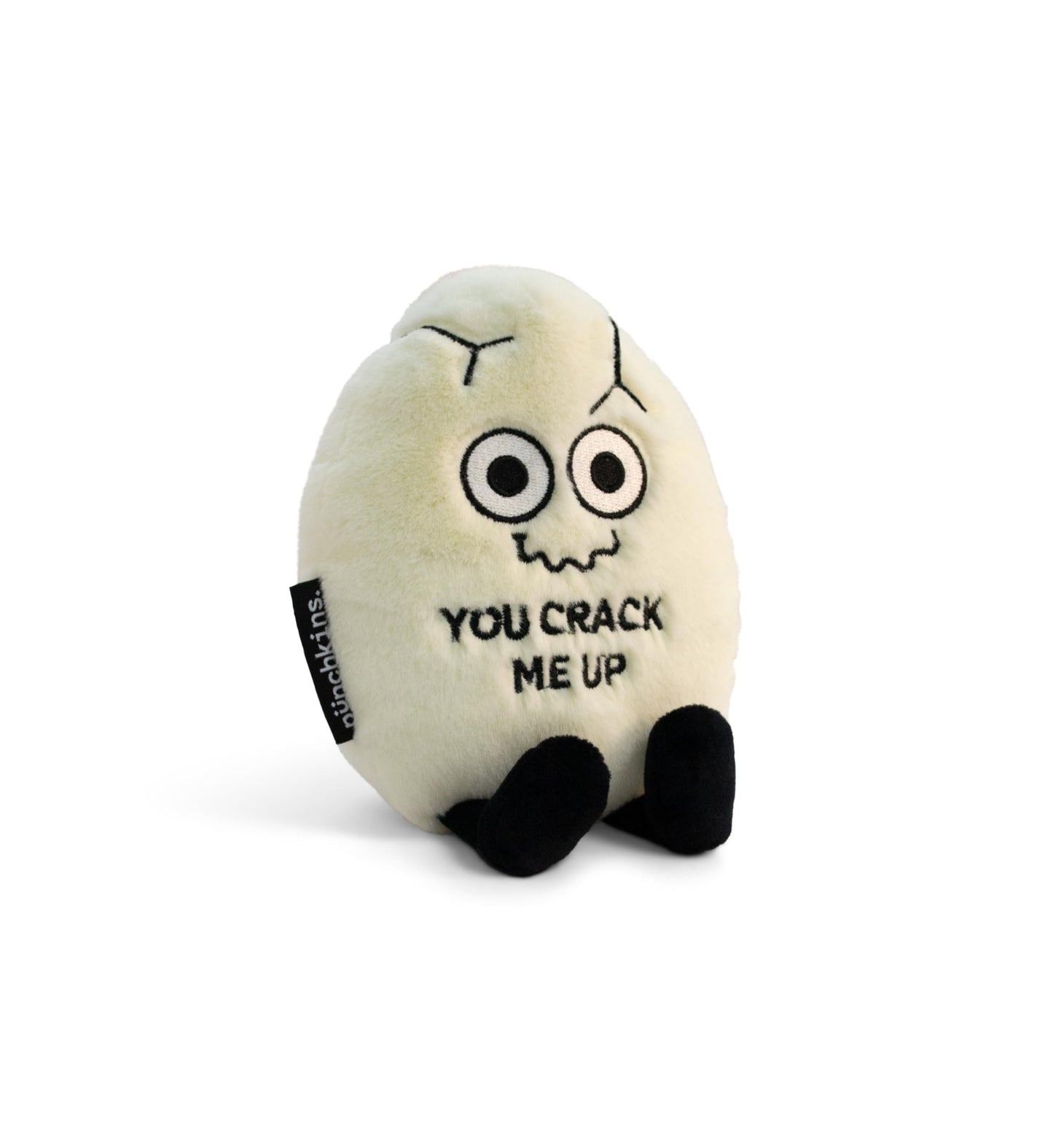 Punchkins Egg Plushie - You  Me Up Funny Egg Plush  Cute Food Plushie Gift for Kids