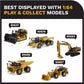 CAT Caterpillar 745 Articulated Truck Play & Collect! Series 1/64 Diecast Model by Diecast Masters