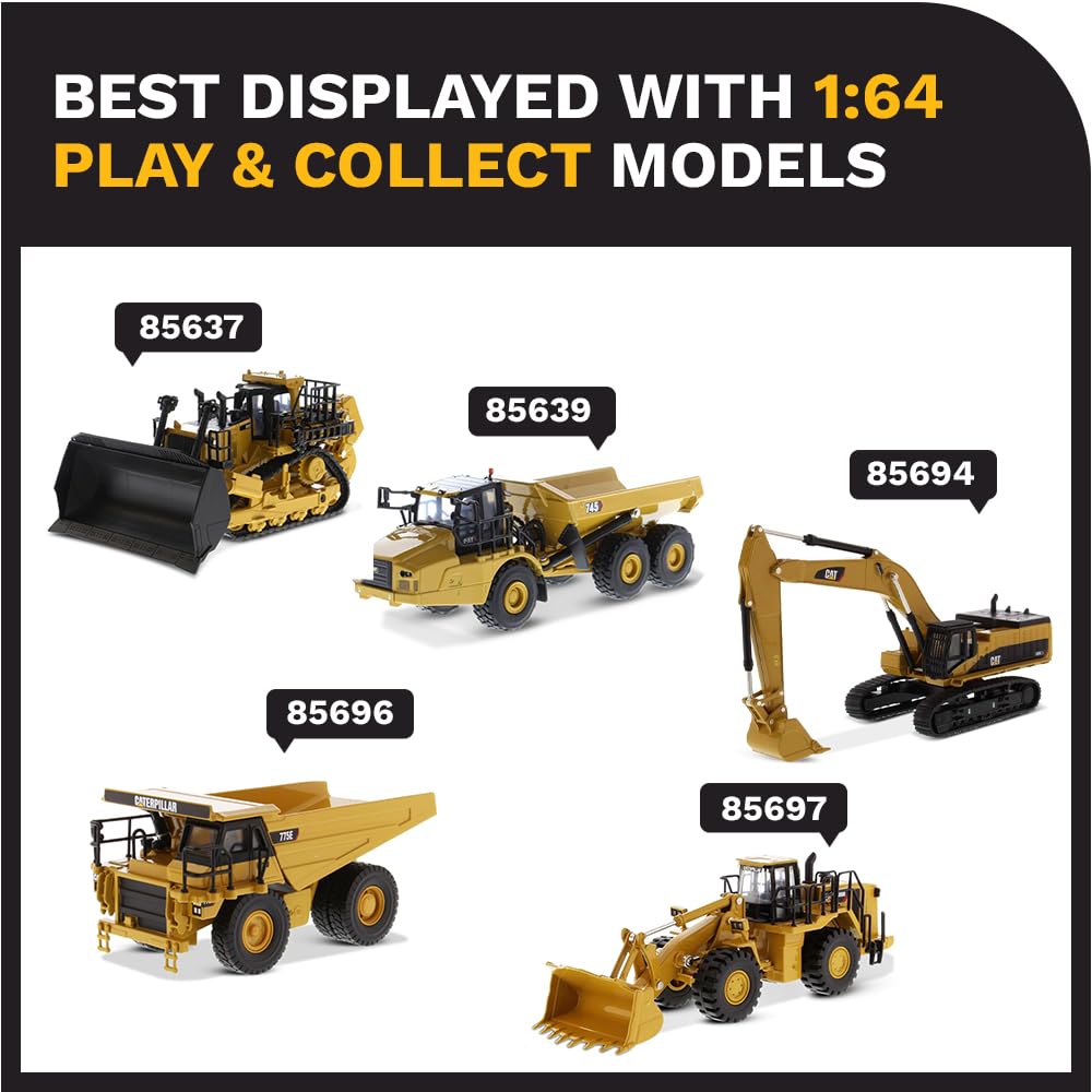 CAT Caterpillar 745 Articulated Truck Play & Collect! Series 1/64 Diecast Model by Diecast Masters