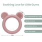Eascrozn Baby Teething Toys 3-6 Months  Teethers for Babies 6-12 Months  Silicone Teething Ring Toys Easy to Grasp  Teething Relief for Baby Infant Toys  BPA Free
